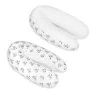 PQP Gravidkudde Rogal - Grå Räv med Vit Baksida