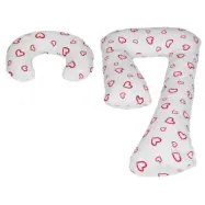 PQP Gravidkudde - Set - Röd Hearts