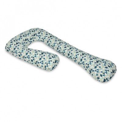 PQP Gravidkudde Typ 7 - Blå Trianglar