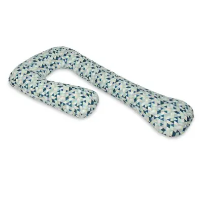 PQP Gravidkudde Typ 7 - Blå Trianglar