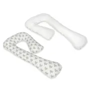 PQP Gravidkudde Typ 7 - Grå Räv med Vit Baksida