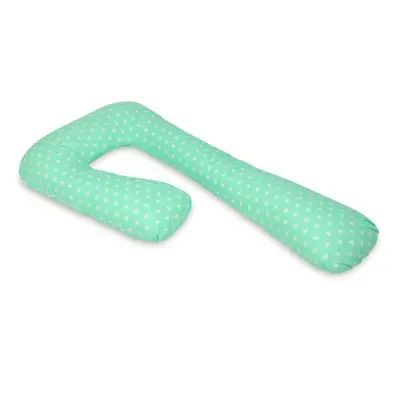 PQP Gravidkudde Typ 7 - Turkos med Vita Stjärnor