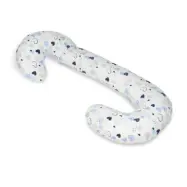 PQP Gravidkudde Typ C - Blåa Hjärtan