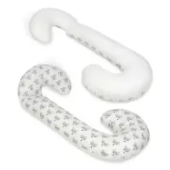 PQP Gravidkudde Typ C - Grå Räv med Vit Baksida