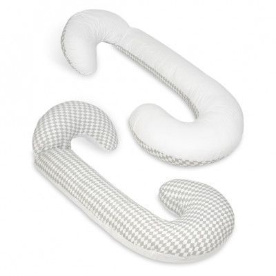 PQP Gravidkudde Typ C - Harlequin med Vit Baksida