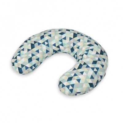 PQP Gravidkudde Typ C - Liten - Blå Trianglar