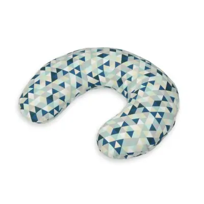 PQP Gravidkudde Typ C - Liten - Blå Trianglar