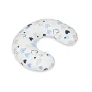 PQP Gravidkudde Typ C - Liten - Blåa Hjärtan