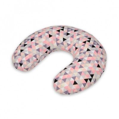 PQP Gravidkudde Typ C - Liten - Rosa Trianglar