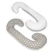 PQP Gravidkudde Typ C - Prickig med Vit Baksida