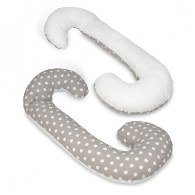 PQP Gravidkudde Typ C - Prickig med Vit Baksida