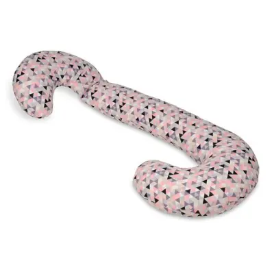 PQP Gravidkudde Typ C - Rosa Trianglar