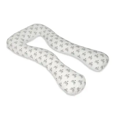 PQP Gravidkudde Typ U - Grå Räv med Vit Baksida