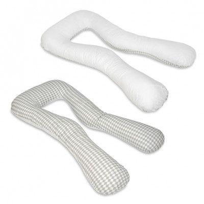 PQP Gravidkudde Typ U - Harlequin med Vit Baksida