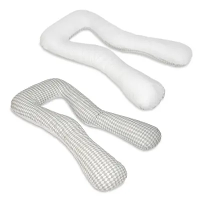 PQP Gravidkudde Typ U - Harlequin med Vit Baksida