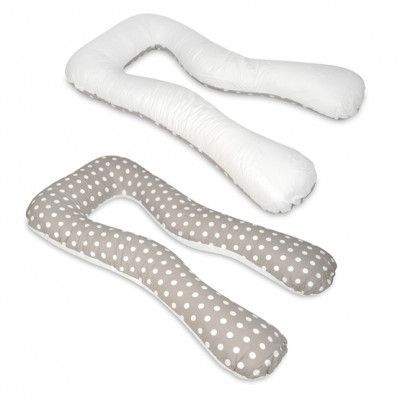 PQP Gravidkudde Typ U - Prickig med Vit Baksida