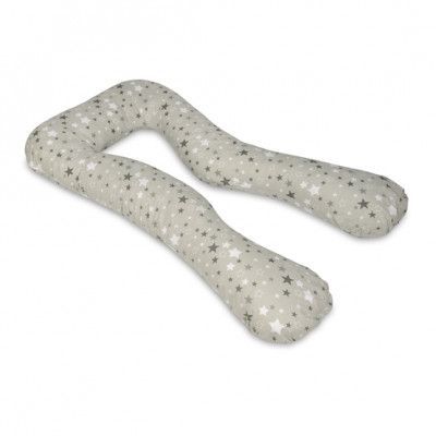 PQP Gravidkudde Typ U - Stjärna Beige