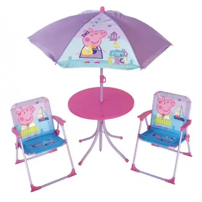 Arditex - Camping Set Peppa Pig Junior Steel / Polyester Rosa 4 Delar