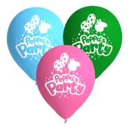 Ballonger Greta Gris™ Peppa’s Party - 8-pack