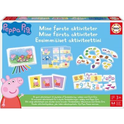 Educa Greta Gris Mina Första Aktiviteter Sv/No/Dk/Fi