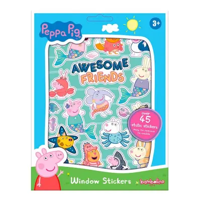 Fönsterstickers Greta Gris