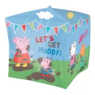 Folieballong Kub Greta Gris