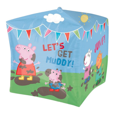 Folieballong Kub Greta Gris