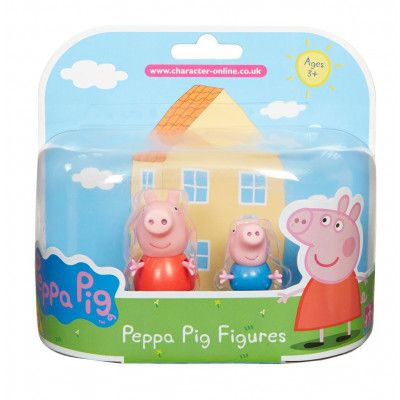 Greta Gris Figurer 2-pack Greta Gris & Georg Gris