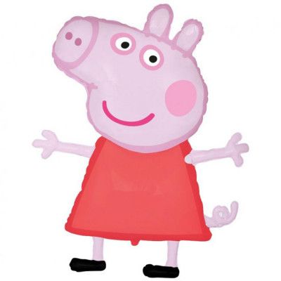 Greta Gris Folieballong 102x70 cm