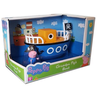 Greta Gris Fordon Grandpa PigÂ´s Boat.