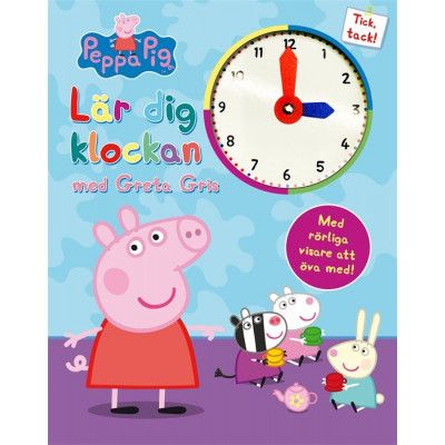 Greta Gris Lär dig klockan med Greta Gris