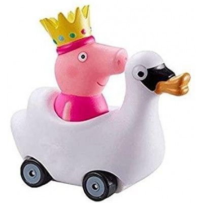 Greta Gris Mini Fordon Greta i vit svan