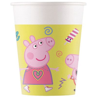 Greta Gris Pappersmugg 8-pack