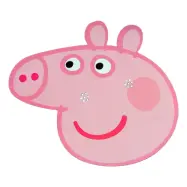 Greta Gris Pappmasker - 6-pack