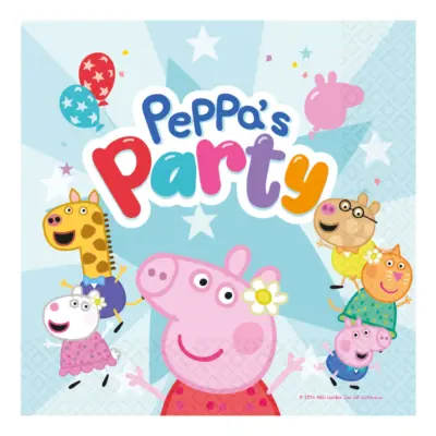 Greta Gris Servetter - 16-pack