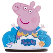 Greta Gris/Peppa Pig Tårtdekoration 12x12,5cm