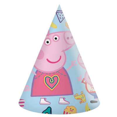 Hattar Greta Gris / Peppa Pig, 6-pack