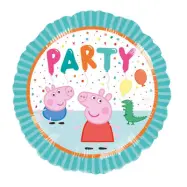 Folieballong Greta Gris Party! - 45 cm