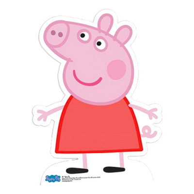 Kartongfigur Greta Gris