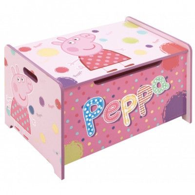 Nickelodeon - Storage Box Peppa Pig Junior 62,5 X 40 Cm Wood Rosa
