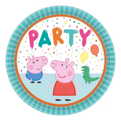 Papperstallrikar Greta Gris - 8-pack