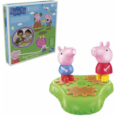 Peppa Pig Muddy Puddles Champion Spel med ljud och ljus - Greta Gris -  Leksaksaffären