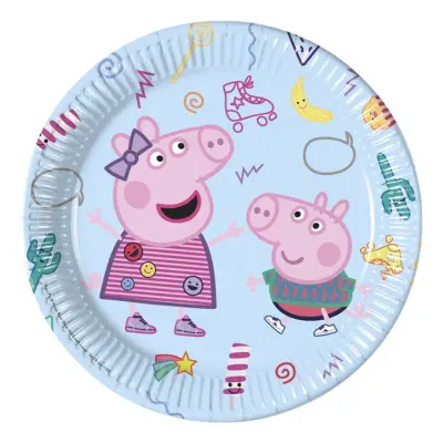 Greta Gris Papperstallrikar