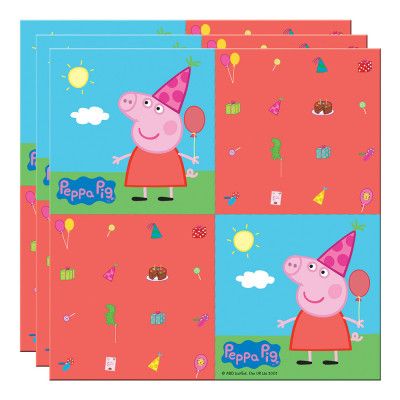 Servetter Greta Gris - 20-pack