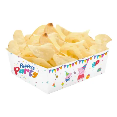 Snacksbägare Greta Gris™ Peppa’s Party - 12-pack