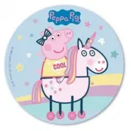 Tårtbild Greta Gris, 20 cm