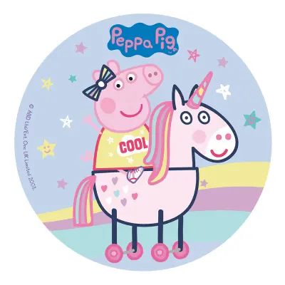 Tårtbild Peppa Pig/Greta Gris