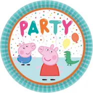 Tallrikar Greta Gris / Peppa Pig 8-pack