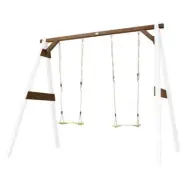 AXI Axi - Trägunga - Dubbel - Vit/Brun