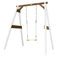 AXI Axi - Trägunga - Enkel - Vit/Brun